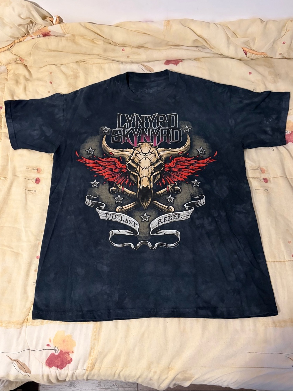 lynyrd skynyrd liquid blue t shirt band tee vintage (L)